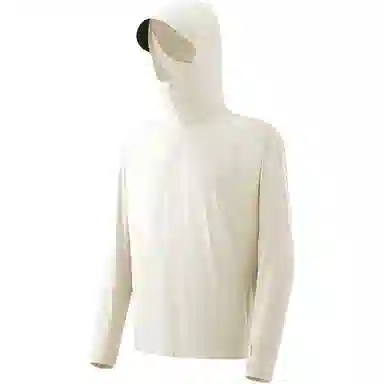 蕉下 超薄吸湿速干高弹防紫外线连帽长袖纯色防晒服 男款