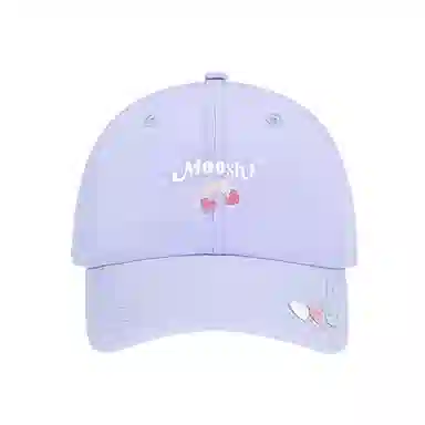 浪莎 日系樱桃小清新速干轻薄出游透气时尚潮流百搭遮阳防晒大头围显脸小 棉 鸭舌帽 男女同款情侣款