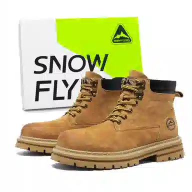 SNOW FLYING