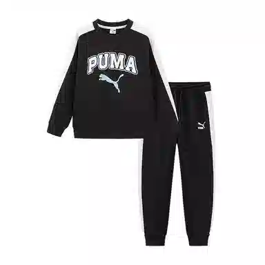 PUMA T7 Sportstyle Classic Crewneck Kids Black