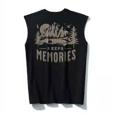 乱步 港风山系户外坎肩无袖背心 男女同款