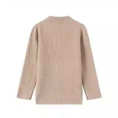 青蛙王子 时尚洋气舒适百搭长袖毛衣 中小童