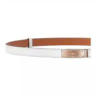 Hermes Kelly 18 White