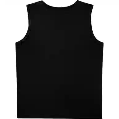 巴塞罗那足球俱乐部 基础款简约纯色徽章印花宽松柔软健身训练休闲百搭圆领弹力无袖背心 男女同款