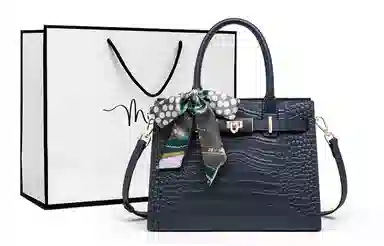 Millie's Handbag White/Blue