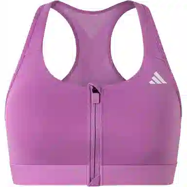 adidas Powerreact Medium-Support Zip Bra