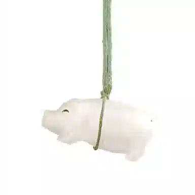 零界 卡通治愈创意手机绳包包行李箱卡通玩偶 亚克力 挂件 男女同款情侣款