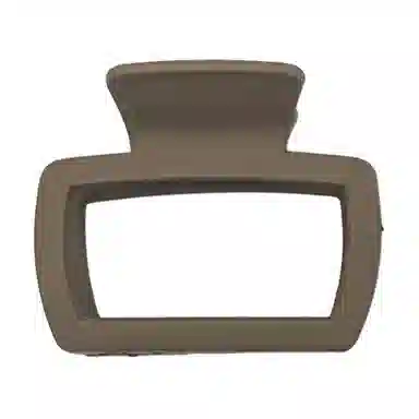 简应舒 简约百搭方形 亚克力 发夹 男女同款情侣款