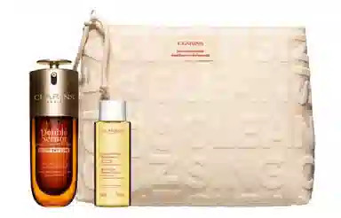 娇韵诗 双效保湿精华护肤套装 舒缓提亮