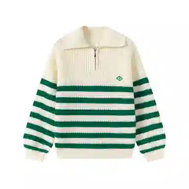 青蛙王子 翻领舒适柔软轻盈毛衣 儿童款