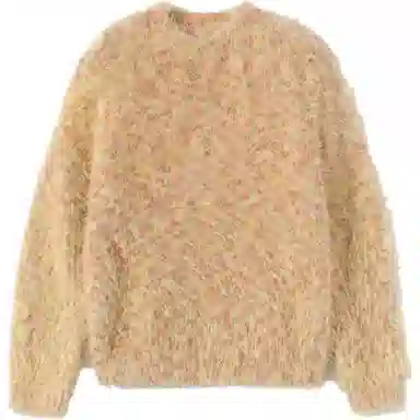 青蛙王子 时髦洋气舒适百搭圆领长袖毛衣 中小童