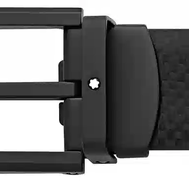 Montblanc Leather Belt Black