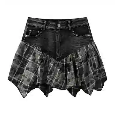 哒头下雨不愁 简约优雅通勤休闲短裙 女款