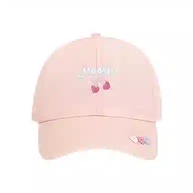 浪莎 日系樱桃小清新速干轻薄出游透气时尚潮流百搭遮阳防晒大头围显脸小 棉 鸭舌帽 男女同款情侣款