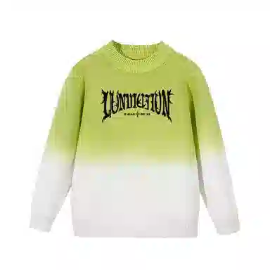 大童 棉致 休闲宽松针织长袖毛衣