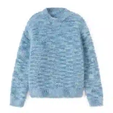 青蛙王子 时髦洋气舒适百搭圆领长袖毛衣 中小童