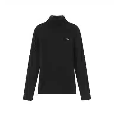 青蛙王子 时尚洋气舒适亲肤纯色高领长袖毛衣 中小童