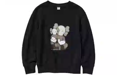 UNIQLO x KAWS Kids Black Sweater