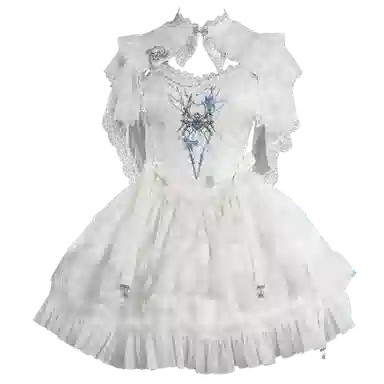 Baolegemao Morning Twilight 8th Anniversary Gothic Lolita Set
