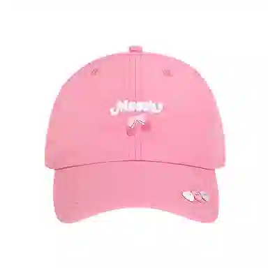 浪莎 日系樱桃小清新速干轻薄出游透气时尚潮流百搭遮阳防晒大头围显脸小 棉 鸭舌帽 男女同款情侣款