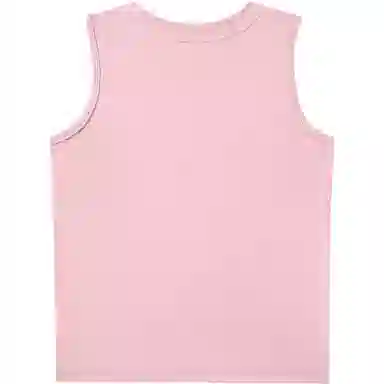 巴塞罗那足球俱乐部 基础款简约纯色徽章印花宽松柔软健身训练休闲百搭圆领弹力无袖背心 男女同款