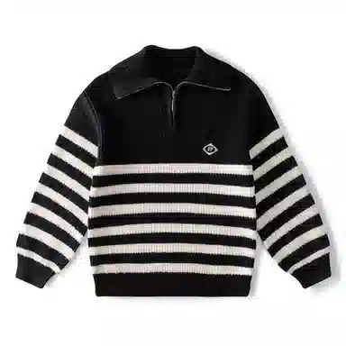 青蛙王子 翻领舒适柔软轻盈毛衣 儿童款