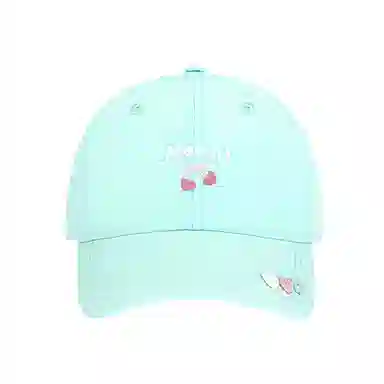 浪莎 日系樱桃小清新速干轻薄出游透气时尚潮流百搭遮阳防晒大头围显脸小 棉 鸭舌帽 男女同款情侣款