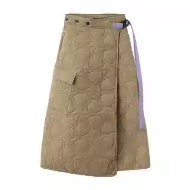 TRIP&CO Quilted Casual Long Dress