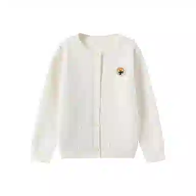 青蛙王子 舒适宽松纯色洋气百搭毛衣 儿童款