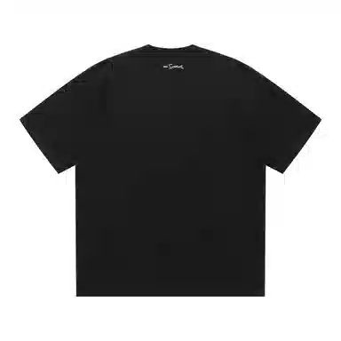 The Simpsons Cartoon Letter Print T-Shirt