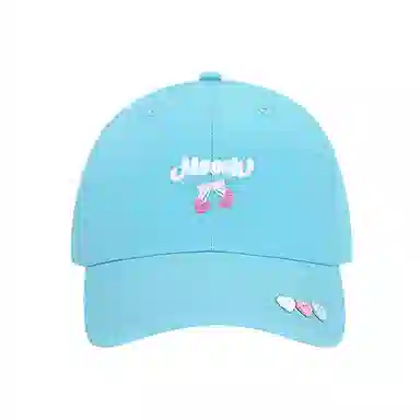 浪莎 日系樱桃小清新速干轻薄出游透气时尚潮流百搭遮阳防晒大头围显脸小 棉 鸭舌帽 男女同款情侣款