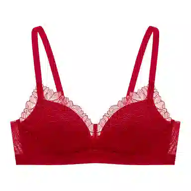 曼妮芬 舒适无钢圈性感蕾丝小胸聚拢胸罩文胸 女款