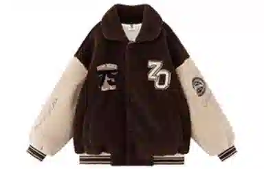 左西 字母数字翻领棒球服 儿童款