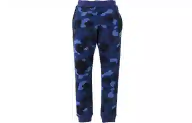 A BATHING APE Bape Camo Knit Sweatpants Kids