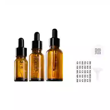 妮丽雅 避光滴管分装瓶 液体小样 玻璃空瓶子