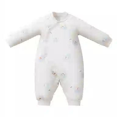 十月结晶 舒适亲肤休闲长袖连体衣 婴幼童