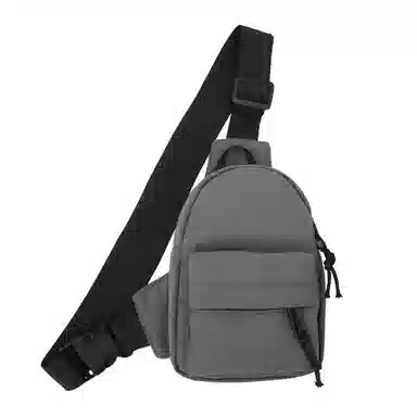 帕克熊 潮流个性时尚简约百搭 尼龙 胸包 男女同款情侣款 多色