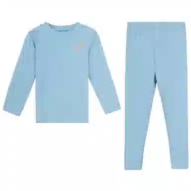 红豆无痕打底轻暖秋衣秋裤抑菌儿童保暖内衣裤套装 儿童款