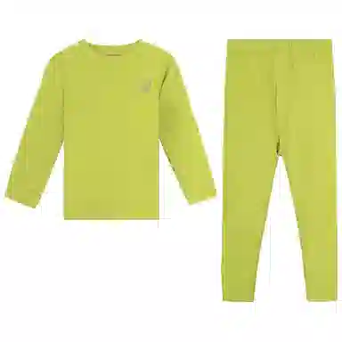 红豆无痕打底轻暖秋衣秋裤抑菌儿童保暖内衣裤套装 儿童款