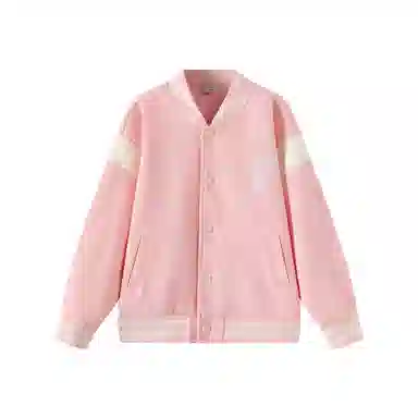 青蛙王子 字母印花舒适单排扣长袖棒球服 儿童款