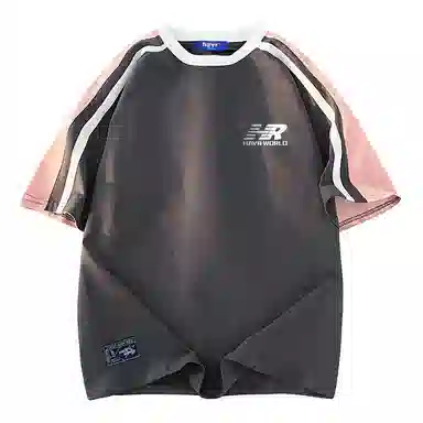 HAVR Basic Striped Raglan Tee