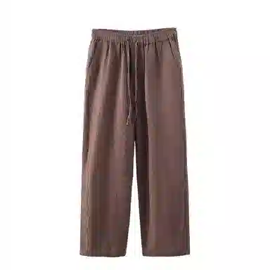 煦加 宽松纯色长裤休闲裤 男款