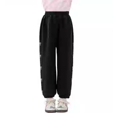 左西 舒适柔软亲肤束脚休闲裤 儿童款