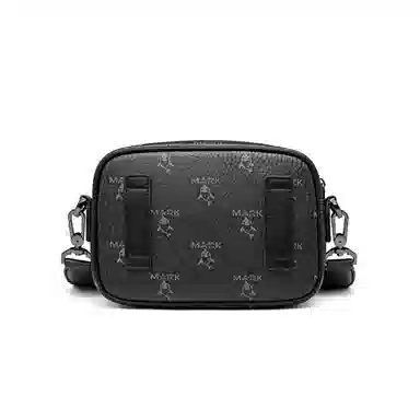 FAIRWHALE Classic Monogram Crossbody Bag Black