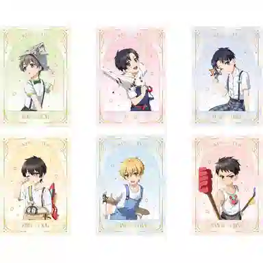 阅文好物 全职高手南漫社烫金矩形拍立得  徽章