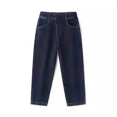 青蛙王子 复古轻盈舒适柔软牛仔裤 蓝色系 青少年