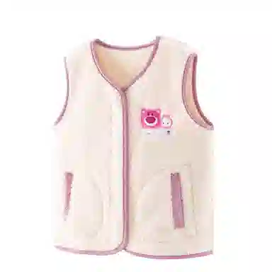 Disney V-Neck Vest Off-White Kids