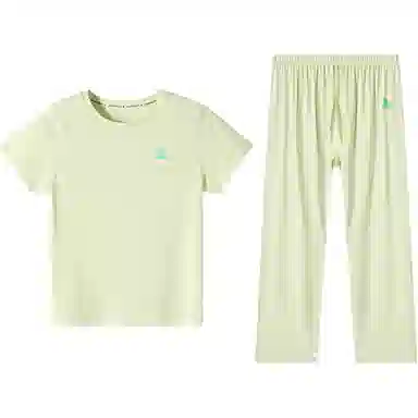 久岁伴 睡眠系列 舒适吸湿速干透气睡衣套装青少年