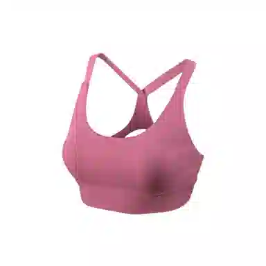 花蔓色 裸感露背瑜伽纯色运动内衣 女款