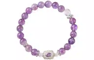 石头记 高级感新中式国风天然 紫水晶 手串 女款